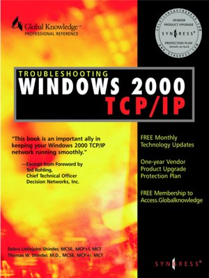 cover image of Troubleshooting Windows 2000 TCP/IP